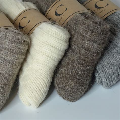 Alpaca Wool Socks Extra Thick Winter Warm and Comfortable Socks 100% ...