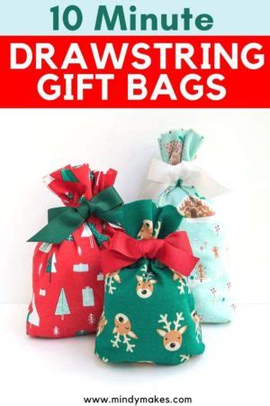 Image result for Free Drawstring Gift Bag Pattern