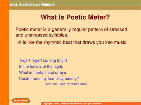 Meter in Poetry Examples: A Deep Dive