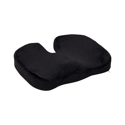 Mind Reader Memory Foam Ergonomic Lower Back Cushion Office Chair ...