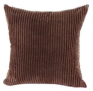 Buy ChezMax Square/Rectangle Solid Cnady Color Printed Stuffed Cushion ...