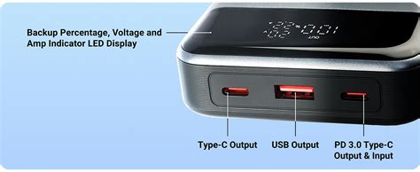 ZEBRONICS EnergiPOD 27R3 Power Bank, 27000 mAh, 100W, PD 3.0 Type C ...