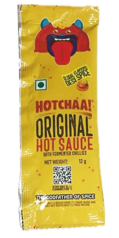 HOTCHAA - OG Hot Sauce New Sachet (12g x 1) Single Use | On the Go ...