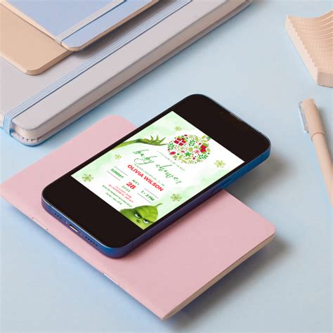 Grinch Baby Shower Invite Template | Grinchmas Whoville Baby Shower In ...