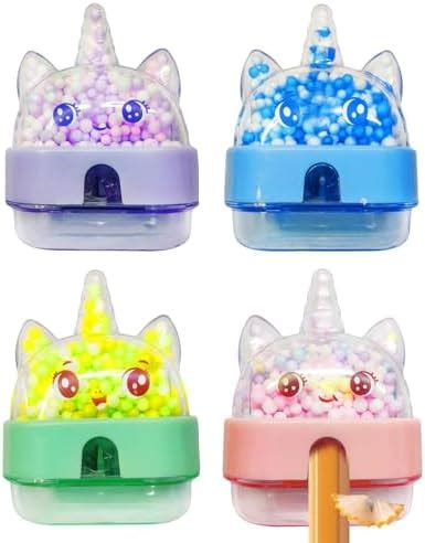 Pencil Sharpener with Dust Collector for Kids – Kawaii Sharpener for ...