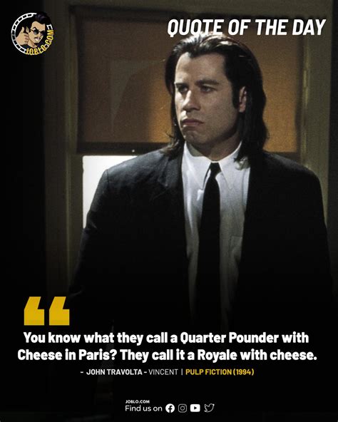 Pulp Fiction Cheeseburger Quotes Pulp Fiction: The 30 Best Quotes