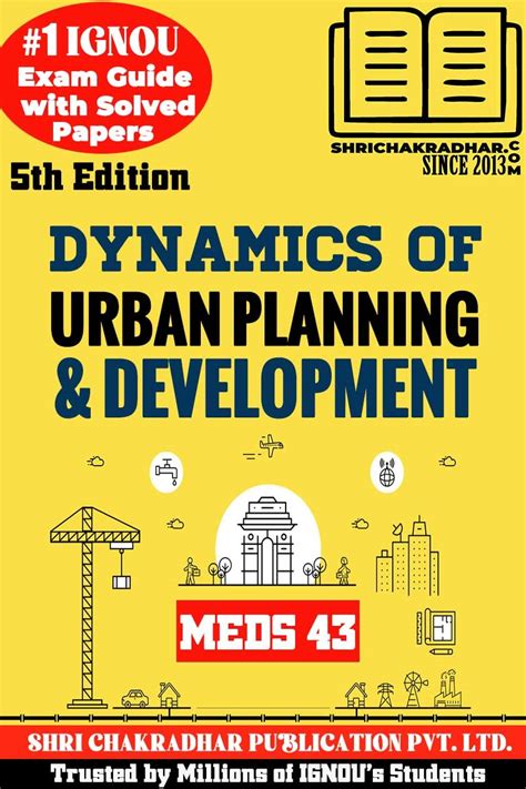 Buy IGNOU MEDS 43 Help Book Dynamics of Urban Planning and Development ...