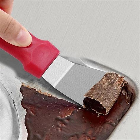 InfantLY Bright Multipurpose Kitchen Cleaning Spatula with Protective ...