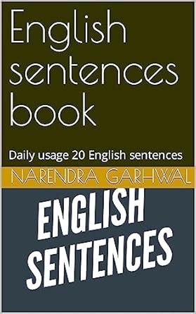 English sentences book : Daily usage 20 English sentences eBook ...