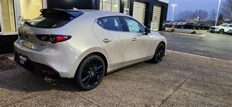 Mazda3 Turbo Premium Plus Hatchback in Platinum Quartz i saw whilst getting the CX-30 Turbo ...
