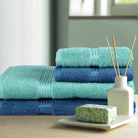Buy SPACES Essential Towel - Set of 4 from Spaces at just INR 999.0