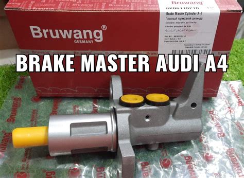 Brake Master Cylinder Audi A4 8K06110218 – CarTrends