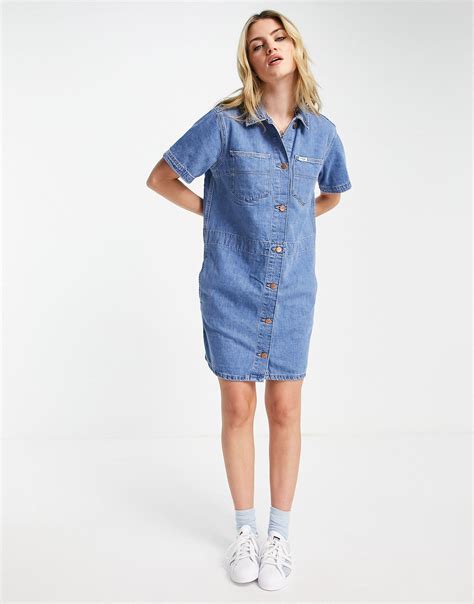 Chambray Shirt Women Dress