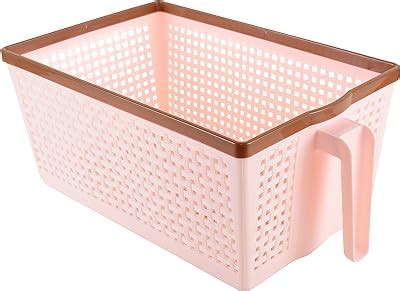 Nayasa Frill Plastic Basket No. 1, Small, Beige : Amazon.in: Home & Kitchen