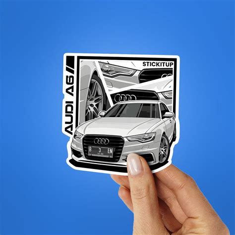 Buy A6 Sticker Online | Premium Waterproof Vinyl | STICK IT UP