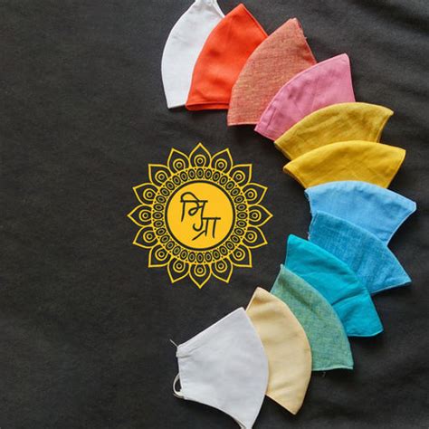 Hand-painted Face Masks – Mithila Gram