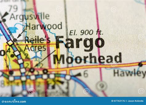 Fargo North Dakota Map Usa at Mildred Kennon blog