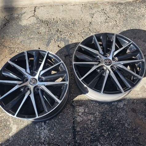 18" x 8" Alloy Black OEM Wheel Rim 2021-2024 for Toyota Camry SE ...