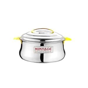 Buy Mintage Casserole With Lid 5000 ML | Casserole For Roti Hot Case ...