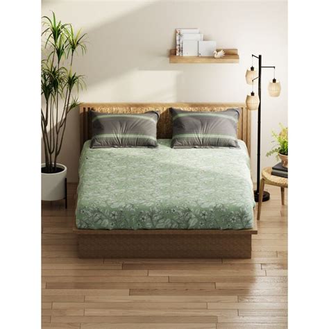 Buy KOPA Double Bedsheet With Pillow Covers (Classic Cotton Feel ...