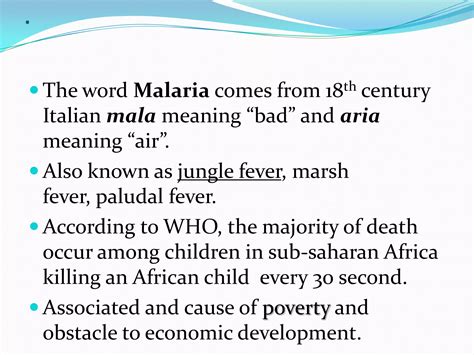 Malaria | PPTX