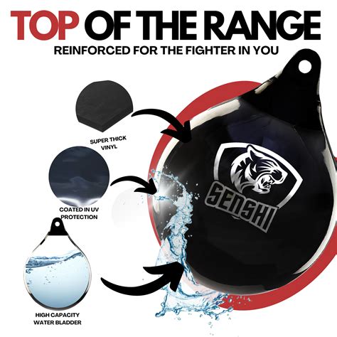 Water Punch Bag - Waterfilled Uppercut, Maize Bag For Boxing