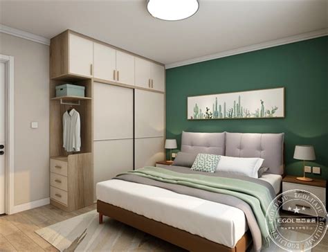 美式轻奢新房卧室装修设计图片2023_装信通网效果图