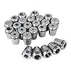 findmall ER32 Collet Set 25PCS ER32 Collet Chuck Spring Collet Set CNC ...