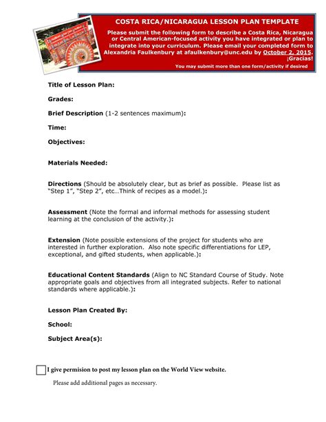 Free Lesson Plan Format 的图像结果