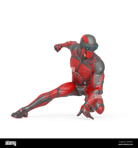 Superhero Action Pose