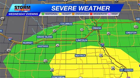 Nice day Tuesday before Nebraska's first severe risk of the year