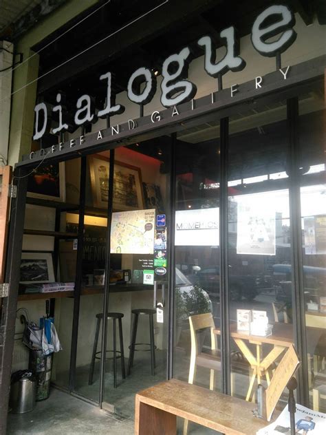 รีวิว Dialogue Coffee and Gallery - คนสายอาร์ทมาทีเดียวได้ 2 อย่าง ร้าน ...