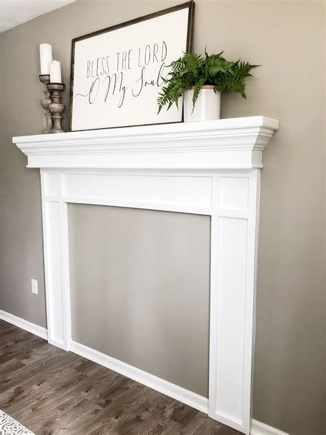DIY Faux Fireplace Mantel and Surround – Fireplace Guide by Chris