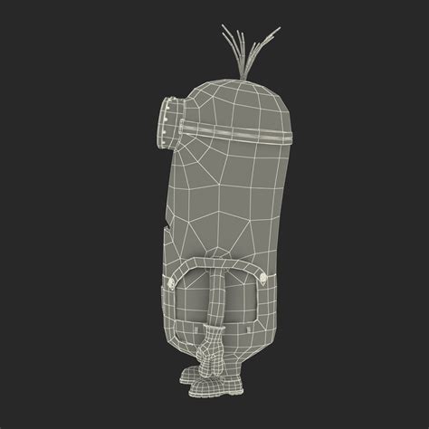 Tall Two Eyed Minion Pose 3 3D | 3D Molier International