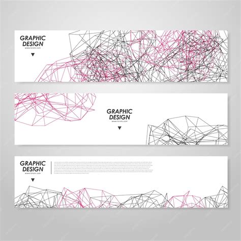 Abstract banner design | Premium Vector