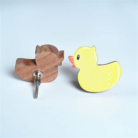 Shop Online Duck Acacia Wood Knob for Kids' Room Decor – Pinch of Pretty
