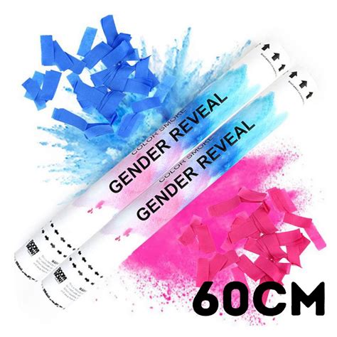 Gender reveal cannon 60cm Sydney Australia Smoke cannon confetti cannon