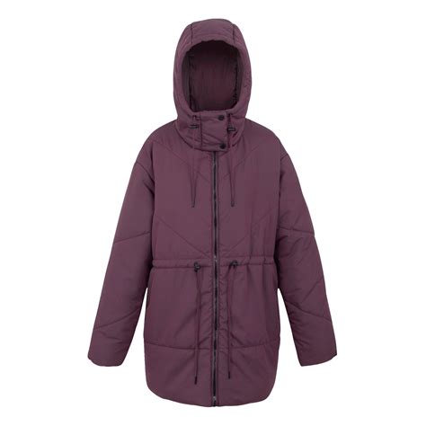 Womens/Ladies Rurie Baffled Padded Jacket (Deep Plum) REGATTA | Decathlon