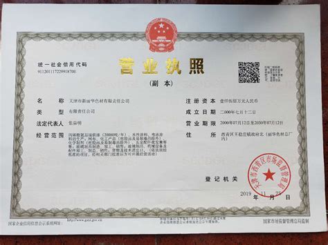 天津首批“三证合一”营业执照在河东区颁发 - 中国在线