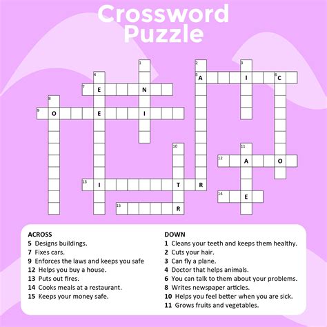 Large Print Easy Crossword Puzzles Printable - Printable And Enjoyable ...