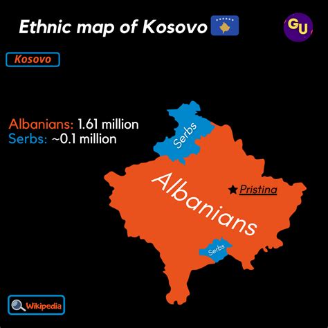 Ethnic map of Kosovo👱👦 : MapPorn
