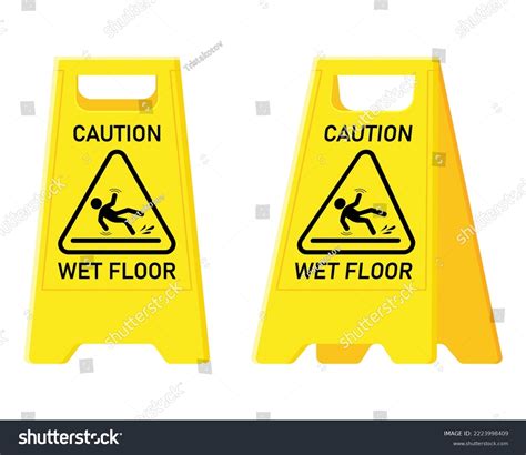 Caution Wet Floor Sign In Spanish