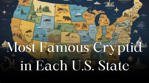 Most Famous Cryptid in Each U.S. State - Mythical Encyclopedia