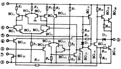 555定时器功能介绍 引脚图 内部结构 及最简单的555定时器振荡电路 - 模拟数字电子技术