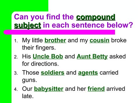 Subjects and predicates_ppt | PPT