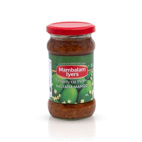 Kalyana Mango Pickle (300 Gms) – Mambalam Iyers Food Products