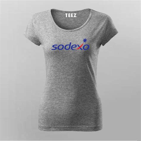 Sodexo Logo T-Shirt For Women - TEEZ.in