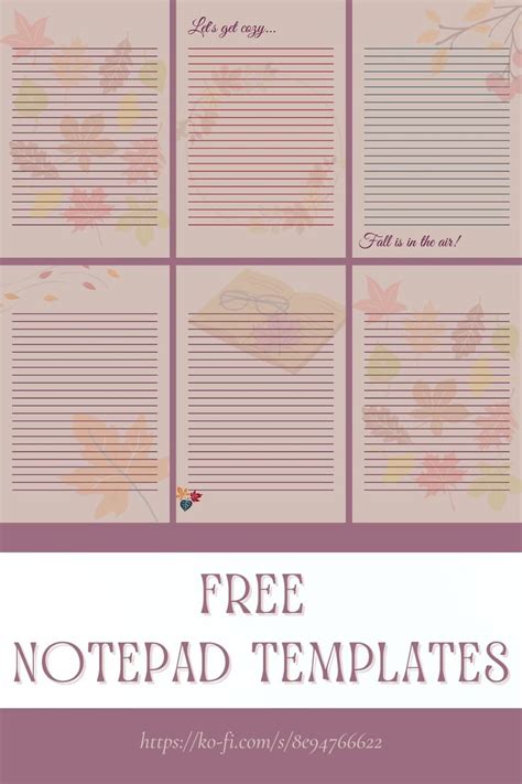 Image result for Notepad Printable PDF