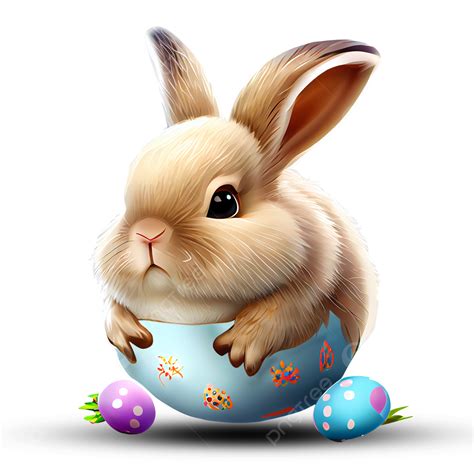 Transparent Easter Bunny