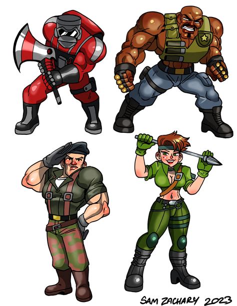 G.I. Joe Characters 3 by SamZacharyArts on DeviantArt